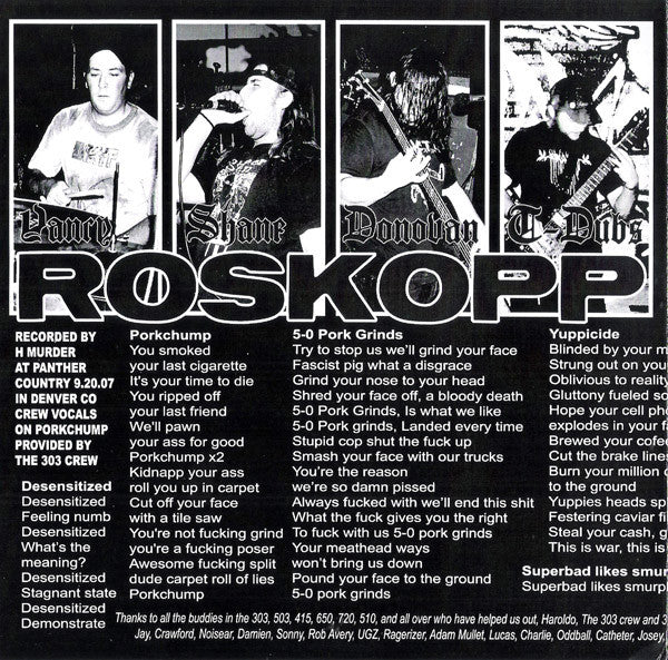 Roskopp (2) / Superbad : 50303Grind (7", EP)