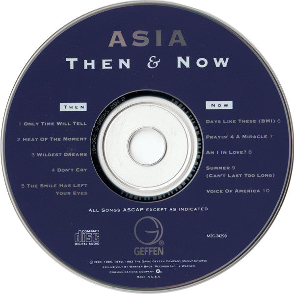 Asia (2) : Then & Now (CD, Comp, Club)