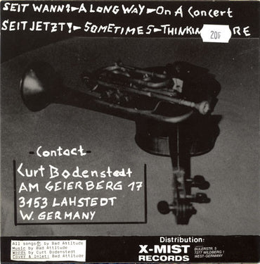 Bad Attitude (3) : A Long Way... (7", W/Lbl)