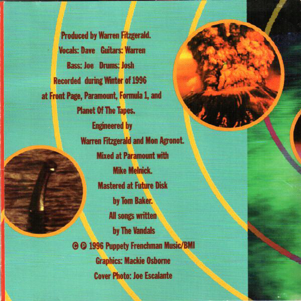 The Vandals : The Quickening (CD, Album)