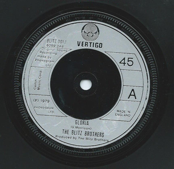 The Blitz Brothers : Gloria (7")
