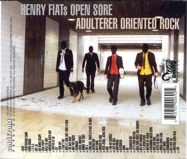 Henry Fiat's Open Sore : Adulterer Oriented Rock (Singles Collection 1997-2001) (CD, Comp)
