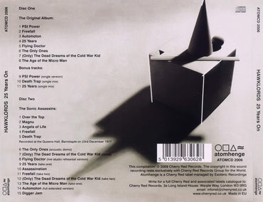 Hawklords : 25 Years On (2xCD, Album, RM)