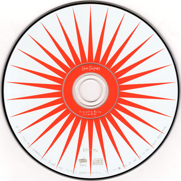 Spin Doctors : You've Got To Believe In Something (CD, Album, Enh)