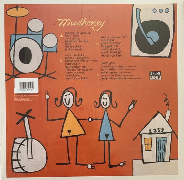 Mudhoney : Every Good Boy Deserves Fudge (LP, Album, RE, Oxb + LP, Ora + Dlx, Ltd, RM)