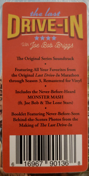 John Brennan* : The Last Drive-In With Joe Bob Briggs (Original Series Soundtrack) (LP, Album, RM, Cle)
