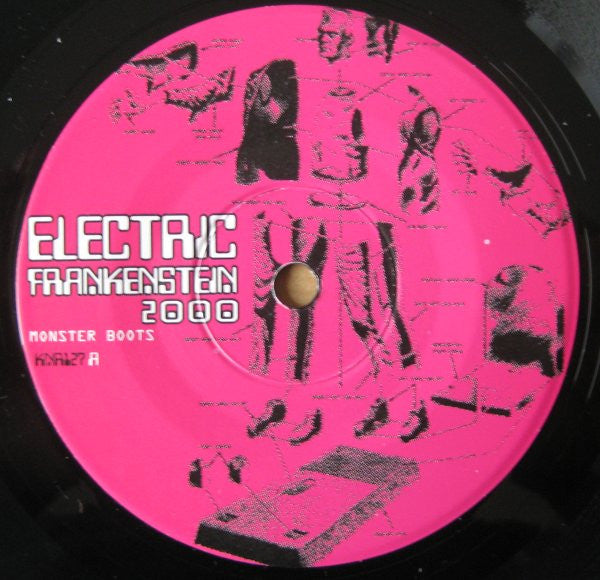 Electric Frankenstein / Le Shok : Monster Boots / Booze Is The Best Part (7", Single)
