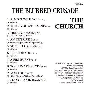 The Church : The Blurred Crusade (CD, Album, RE)