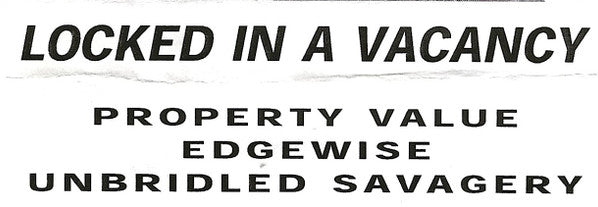 Locked In A Vacancy : So We Are Rendered Powerless... (Cass, S/Sided)