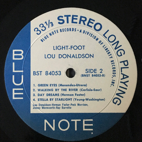Lou Donaldson : Light-Foot (LP, Album, RE)