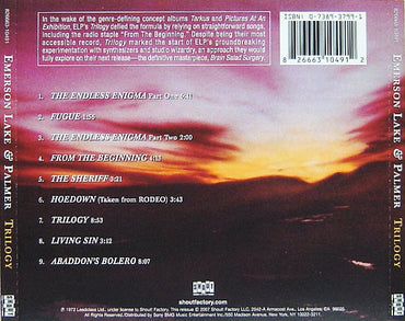 Emerson Lake & Palmer* : Trilogy (CD, Album, RE, RM, RP)
