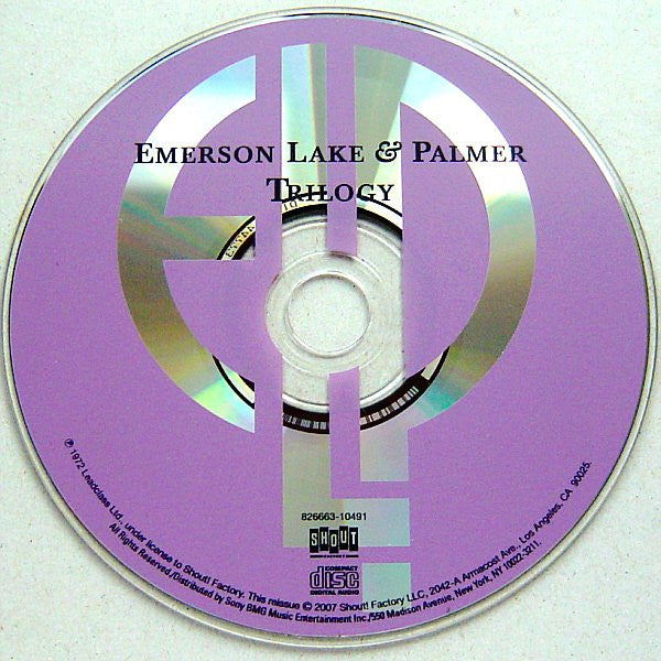Emerson Lake & Palmer* : Trilogy (CD, Album, RE, RM, RP)