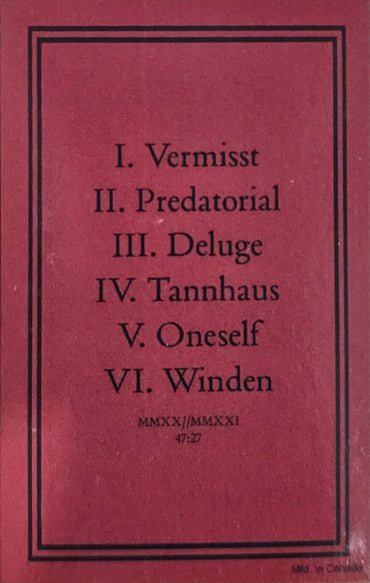 Deadyellow : Deadyellow (Cass, Album, Ltd, Red)