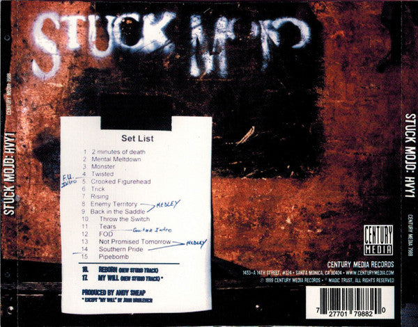 Stuck Mojo : HVY 1 (CD, Album)