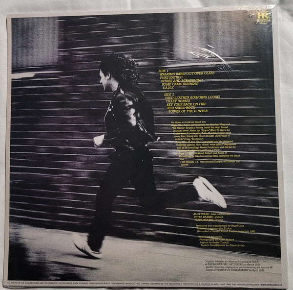 Tank (6) : Power Of The Hunter (LP, Album, RE, Whi + 7", Single, Ltd)