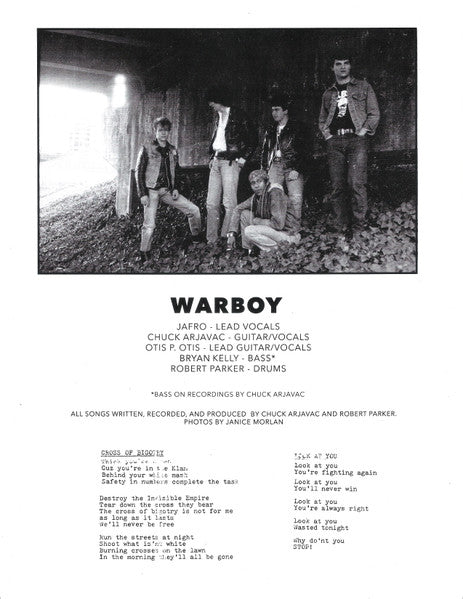 Warboy (2) : Futile Living (7", RE)