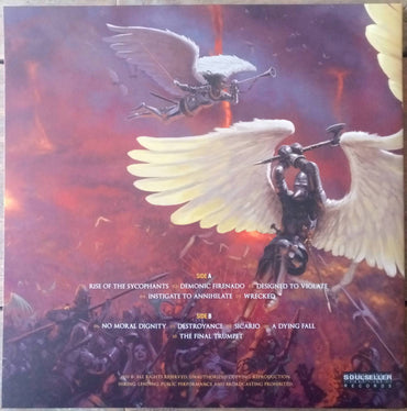 Disquiet (2) : Instigate To Annihilate (LP, Album, Gat)