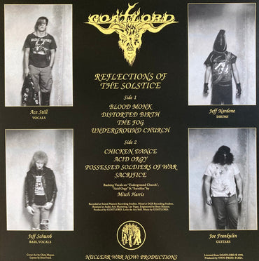 Goatlord : Reflections Of The Solstice (LP, Album, RP)