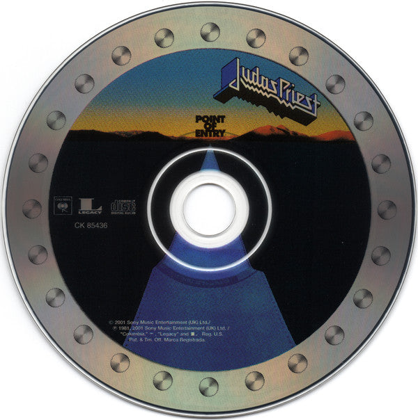 Judas Priest : Point Of Entry (CD, Album, RE, RM)