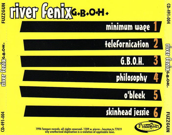 Riverfenix : g.b.o.h. (CD, EP)