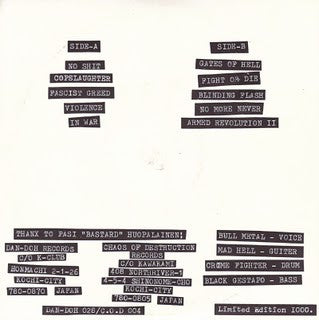 Armed Revolution : 10 -Track's E.P. (7", EP, Ltd)