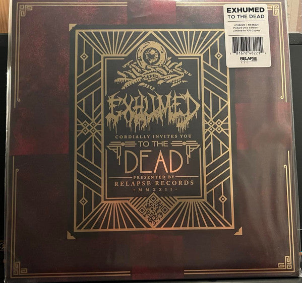 Exhumed : To The Dead (LP, Album, Dlx, Ltd, Pic, Mas)