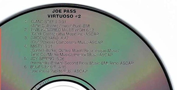 Joe Pass : Virtuoso #2 (CD, Album, RE, RM)