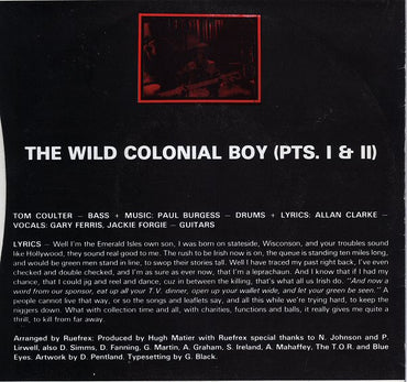 Ruefrex : The Wild Colonial Boy (7", Single)