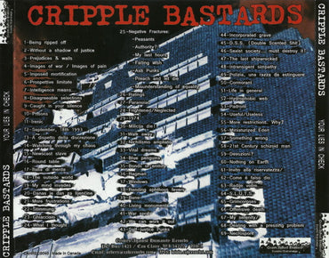 Cripple Bastards : Your Lies In Check (CD, Album, RE)