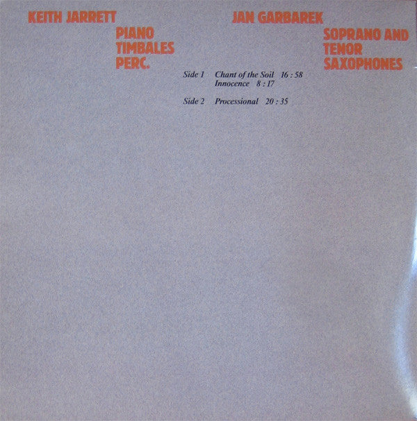 Keith Jarrett : Nude Ants (Live At The Village Vanguard) (2xLP, Album)