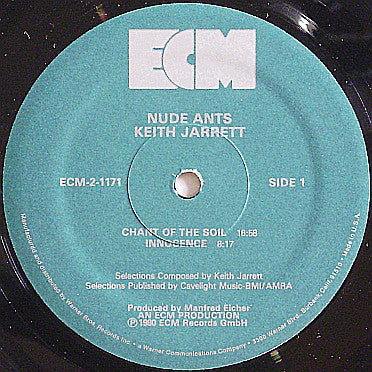 Keith Jarrett : Nude Ants (Live At The Village Vanguard) (2xLP, Album)