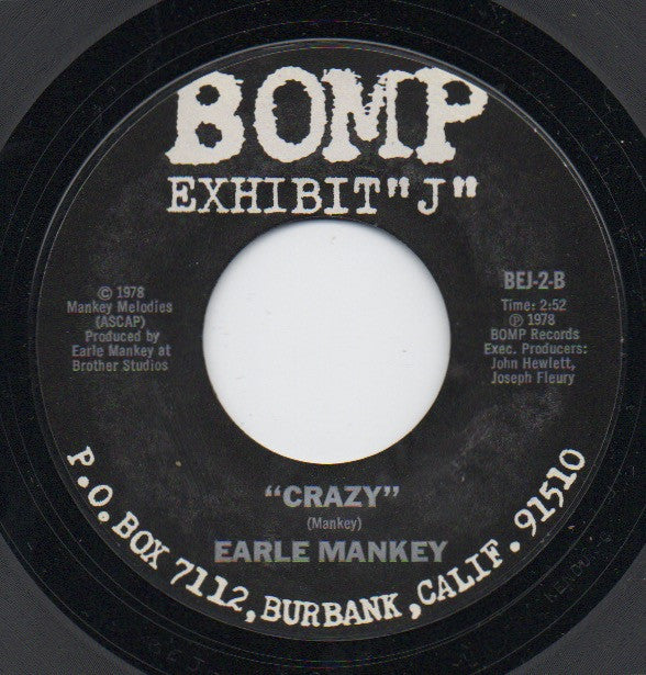 Earle Mankey : Mau Mau (7", Single)