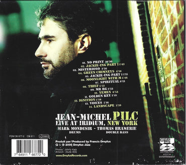 Jean-Michel Pilc : Live At Iridium, New York (CD, Album, Dig)