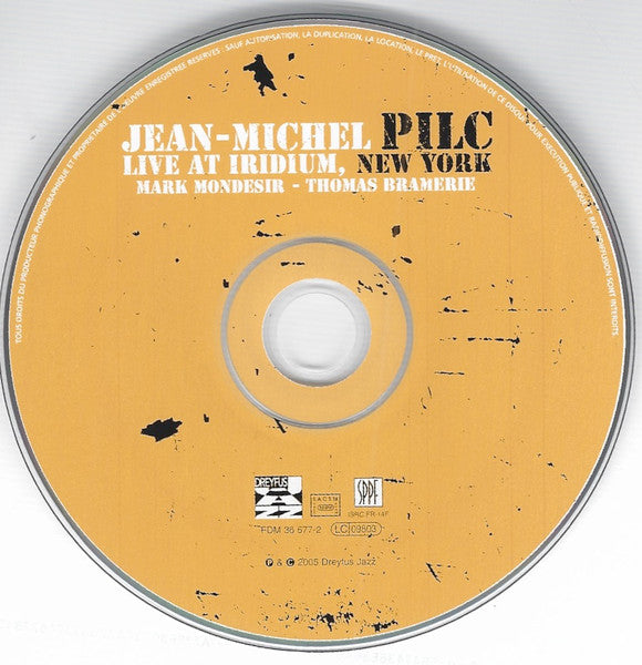 Jean-Michel Pilc : Live At Iridium, New York (CD, Album, Dig)