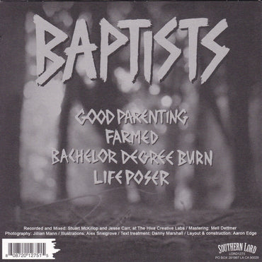 Baptists : Baptists (7", Gre)