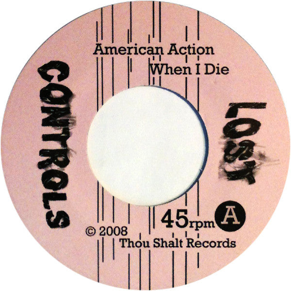 Lost Controls : American Action (7", Gre)