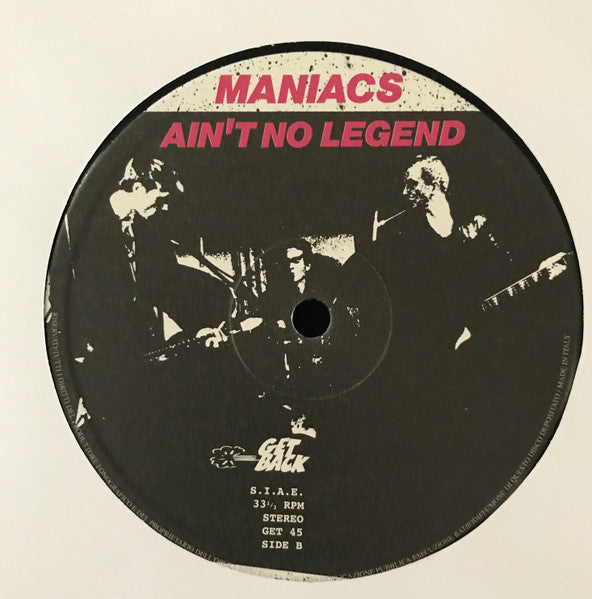 Maniacs (4) : Ain't No Legend (LP, Comp, RE)
