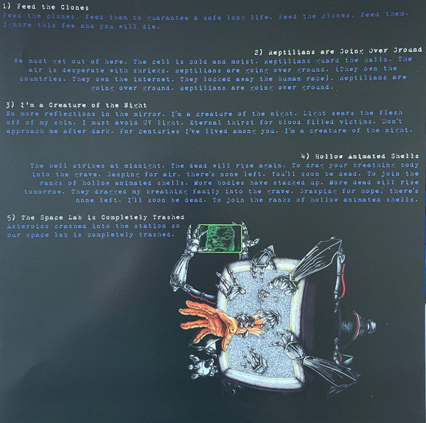 Shrinkwrap Killers : Feed The Clones Pt. 1 (12", Album, Ltd, Blu)