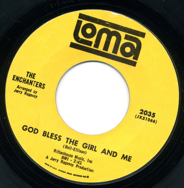 The Enchanters (5) : You Were Meant To Be My Baby (7", Single, Styrene)