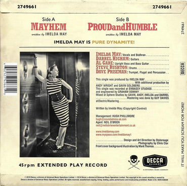 Imelda May : Mayhem (7", EP)