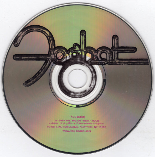 Foghat : King Biscuit (CD, Album, Club)