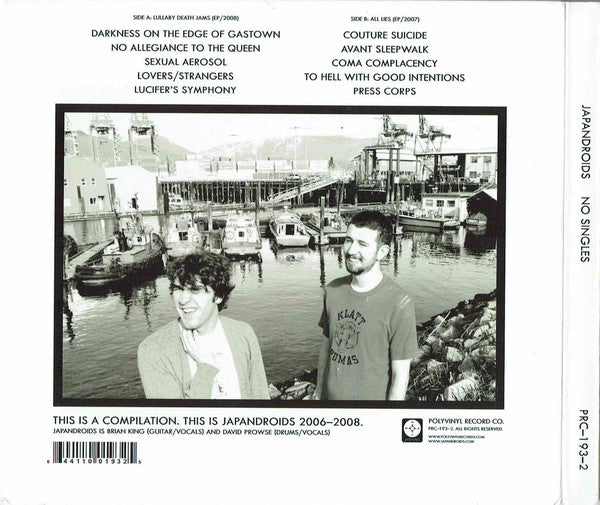 Japandroids : No Singles (CD, Comp)