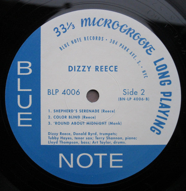Dizzy Reece : Blues In Trinity (LP, RE, Sco)