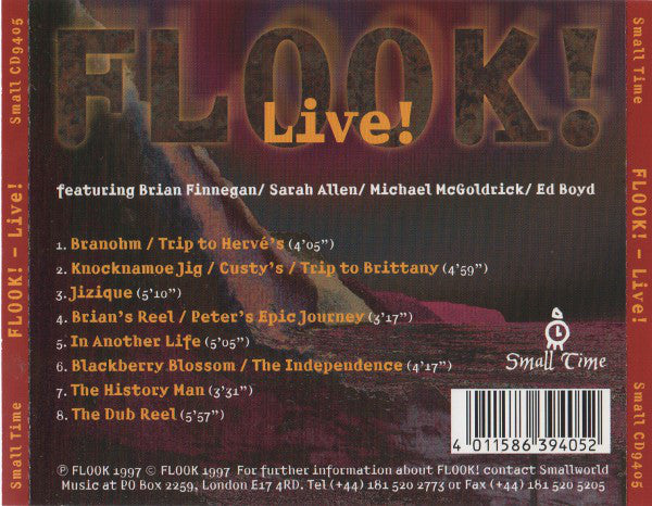 Flook!* : Live! (CD, Album)