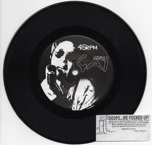 Cthuwulf / Gai (2) : Killed By Japcore? / Mad Noise Riot! (7", P/Unofficial)