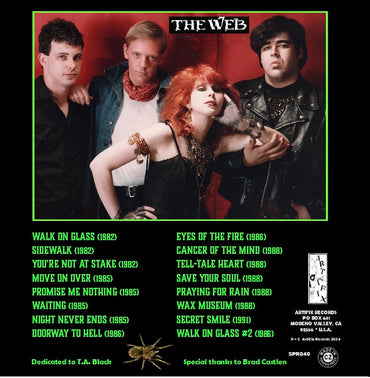 The Web (3) : Slivers, Shards, And Tell-Tale Hearts (LP, Album)
