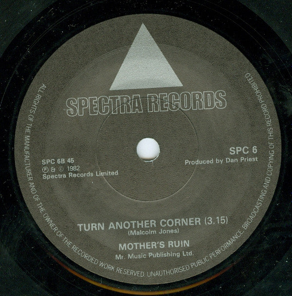 Mother's Ruin (2) : Streetlights (7", Single)
