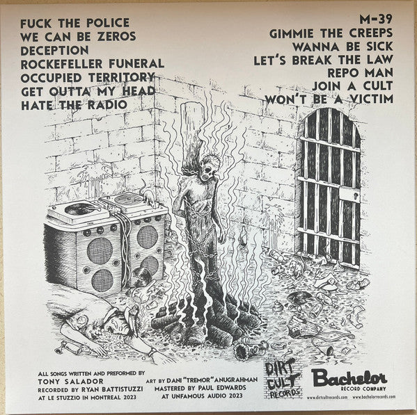 Hood Rats (3) : Crime, Hysteria & Useless Information (LP, Album)