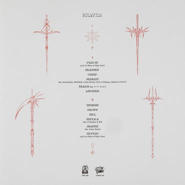 Klonns : Heaven (12", Album, Red)
