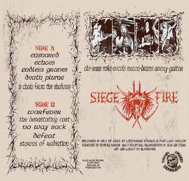 Siege Fire : The Devastating Cost (LP)